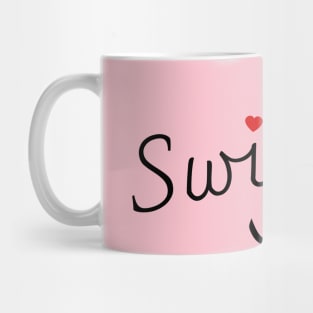 Swiftie Mom Red Mug